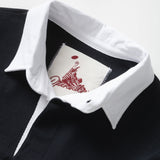 Classic Rugby Shirt - Black Tri-Stripe