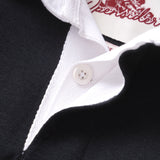 Classic Rugby Shirt - Black Tri-Stripe