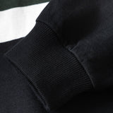 Classic Rugby Shirt - Black Tri-Stripe
