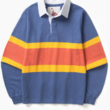 Classic Rugby Shirt - Blue Tri-Stripe