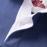 Classic Rugby Shirt - Blue Tri-Stripe