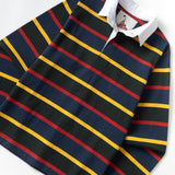 Classic Rugby Shirt - Forest Multi-Stripe