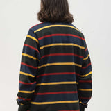 Classic Rugby Shirt - Forest Multi-Stripe